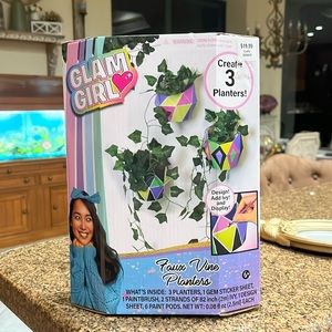Glam Girl Faux Vine Planters